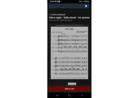 SHEET MUSIC FOR SALE - 8/30