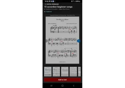 SHEET MUSIC FOR SALE - 11/30