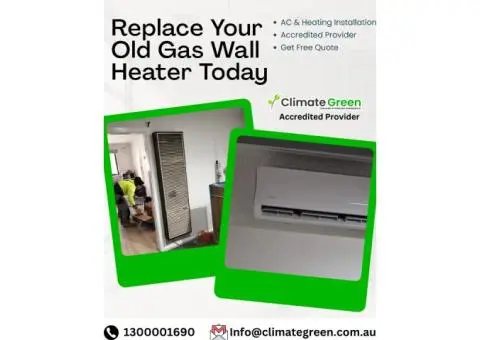 Replace Your Gas Wall Heater with an Energy-Efficient Solution