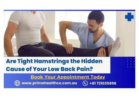 Are Tight Hamstrings the Hidden Cause of Your Low Back Pain?