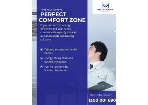 Discover True Comfort with Melbourne’s Trusted Air Conditioning Experts