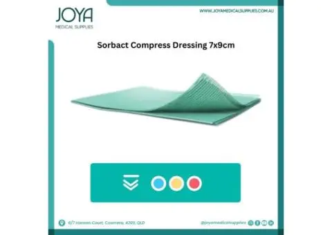 Sorbact Compress Dressing 7x9cm - Joya Medical Supplies