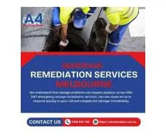 Sewerage Remediation Services Melbourne