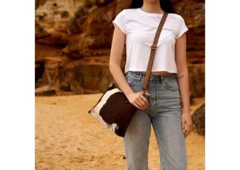 Unique Genuine Hide Handmade Designs for Cowhide Bags