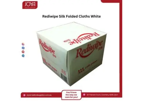 Rediwipe Silk Folded Cloths White - Joya Medical Supplies