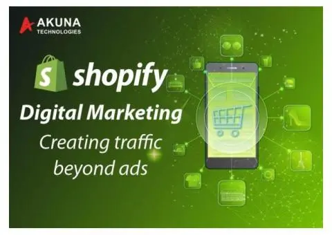 Know how to creating traffic beyond ads by shopify digital marketing