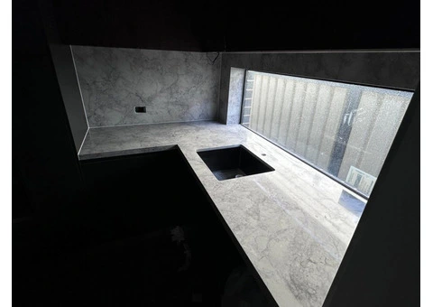 Stone bench tops - 3/8