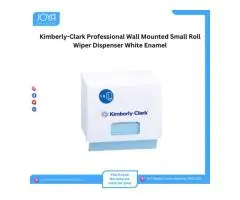 Kimberly-Clark Professional Wall Mounted Small Roll Wiper Dispenser White Enamel