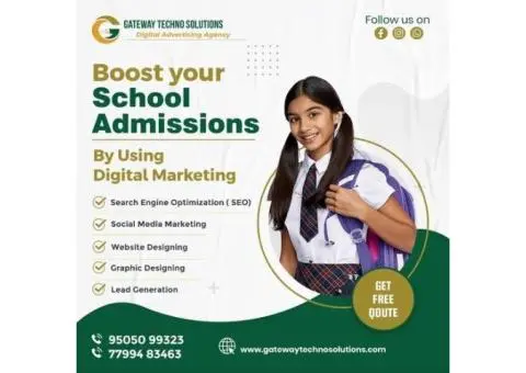 Best Digital Marketing Agency for Schools || Gateway Techno Solutions