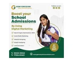 Best Digital Marketing Agency for Schools || Gateway Techno Solutions