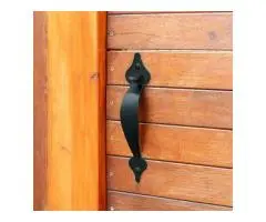 Pinnacle Hardware Gate Thumb Latch in Black -  Qubyk AU
