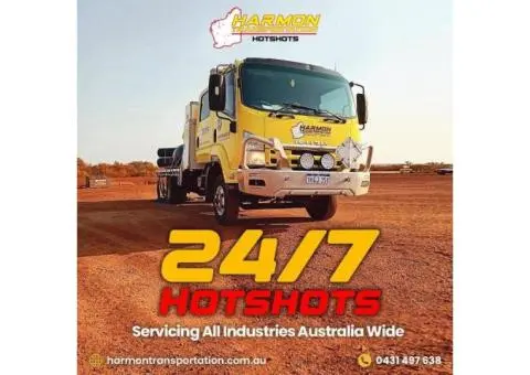 Contact Harmon Transportation for the Best Hotshots Delivery Service in Australia!