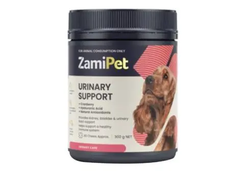 Zamipet Urinary Chews: Support Your Dog's Bladder Health