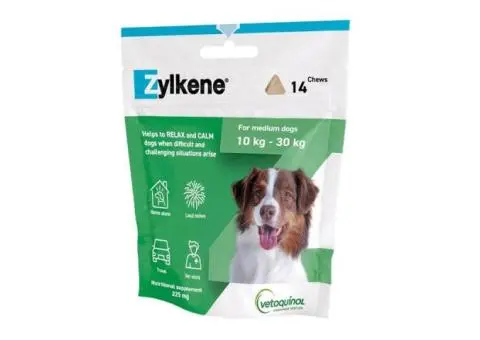 Zylkene Calming Chews: Stress Relief for Dogs