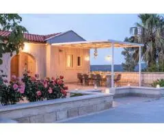 Private Villa In Crete For 16 Guests
