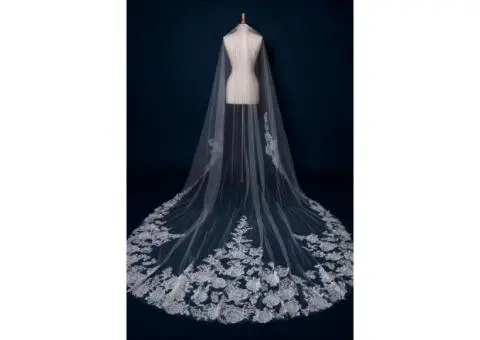 Custom Made Veils for Brides Who Care About the Details