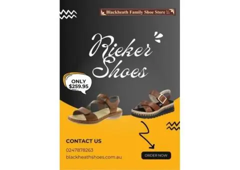 Rieker Shoes Australia | Blackheath Shoes Store Blue Mountains
