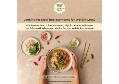 Wholesome Bowl Meal Replacements – Tasty Weight Loss Made Easy
