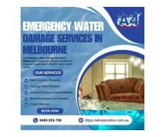 Emergency Water Damage Services in Melbourne