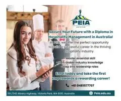 Study Advanced Diploma in Hospitality Management with PEIA