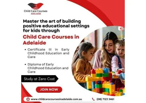 Get Qualified with a Certificate in Childcare and Education
