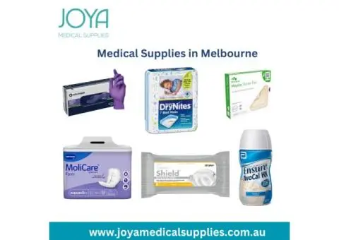 Wholesale Medical Supplies in Melbourne - Joya Medical Supplies