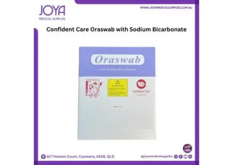 Confident Care Oraswab with Sodium Bicarbonate - Joya Medical Supplies