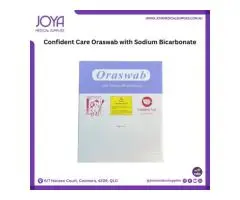 Confident Care Oraswab with Sodium Bicarbonate - Joya Medical Supplies