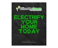Make the Switch – Electrify Your Home with Climate Green Melbourne