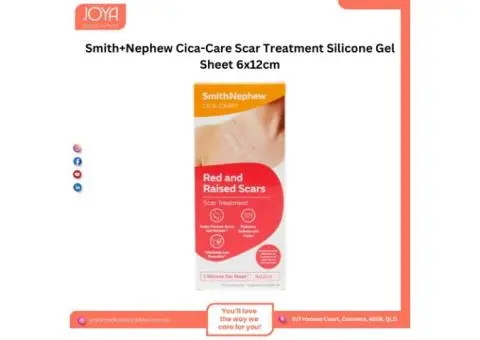 Smith+Nephew Cica-Care Scar Treatment Silicone Gel Sheet 6x12cm - Joya Medical Supplies