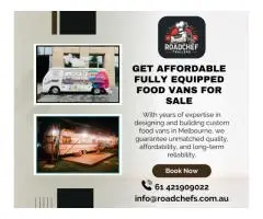 Get Affordable Fully Equipped Food Vans for Sale