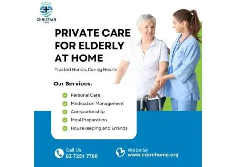 Private Care for Elderly at Home