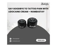 Say Goodbye to Tattoo Pain with Lidocaine Cream – Numbastay