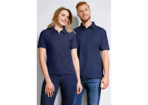Womens Micro Waffle Polo