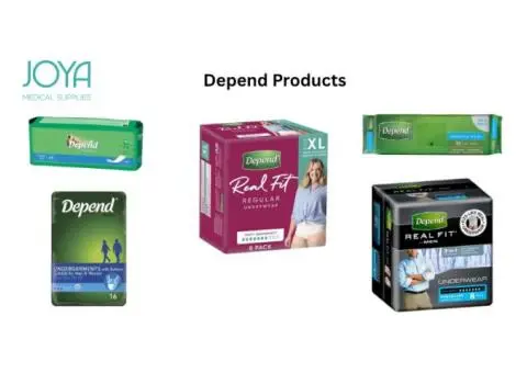 Buy Depend Incontinence Products in Australia - Joya Medical Supplies