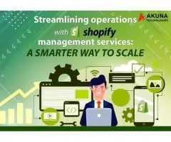 Know about streamlining operation with shopify management services