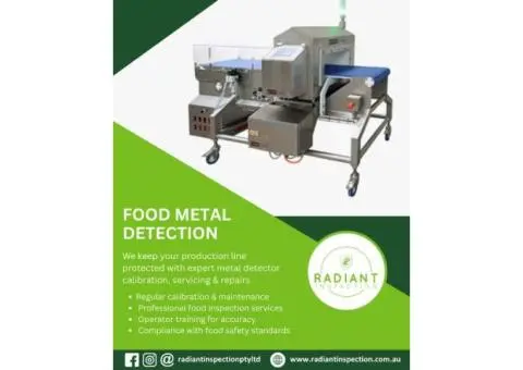 Food Metal Detector & Food Safety Services in Australia