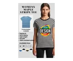 Womens Maple Stripe Tee