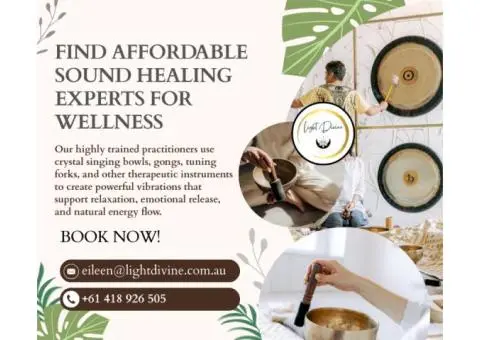 Find Affordable Sound Healing Experts for Wellness