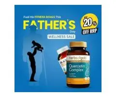 Father's Day Sale | Save Up to 20% OFF RRP On Health Supplements
