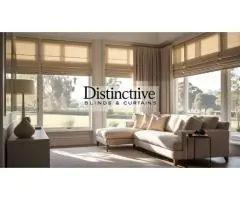 Elegant & Custom Roman Blinds Adelaide – Distinctive Blinds