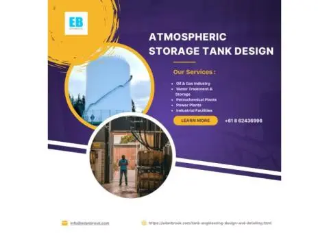 Atmospheric Storage Tank Design – Safe & Efficient Solutions