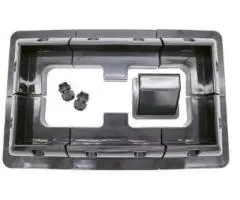 Alvolta Solar Panel Mounting Kit – 7-Piece Black Kit For 20w–215w Panels