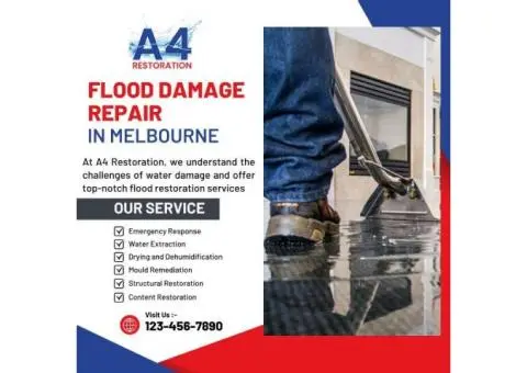 Flood Damage Restoration in Melbourne