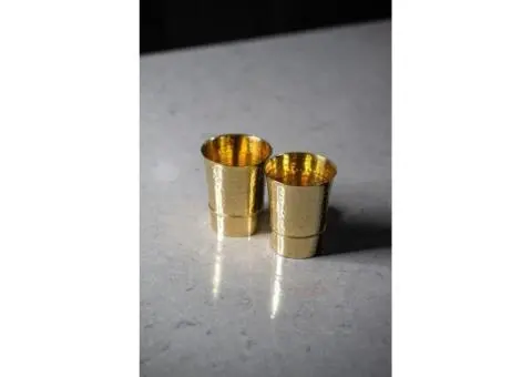 Buy Pure Brass Tumblers Set Online in Australia