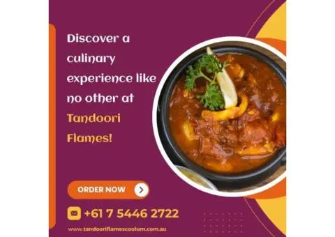 Tandoori Flames is a renowned Indian restaurant located near Coolum Beach, QLD - 3/5