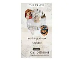 Affordable Luxury at Reception Hall Adelaide | Palms Banquet