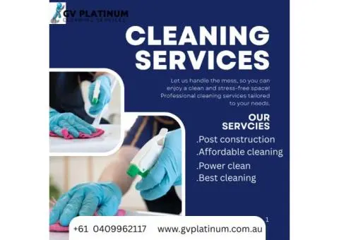 Weekly cleaning shepparton in au By G V Platinum