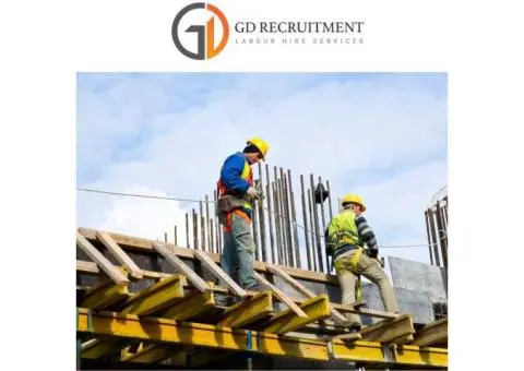 Skilled Construction Labour Hire in Melbourne – GD Recruitment