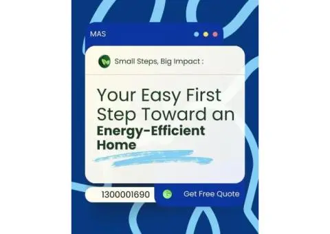 Take the First Step Toward an Energy-Efficient Home with MAS!